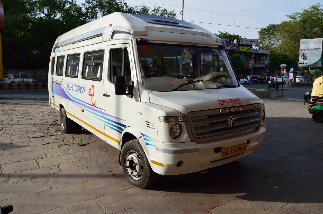 Tempo Traveller 26 Seater model reference photo